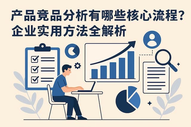 产品竞品分析有哪些核心流程？企业实用方法全解析