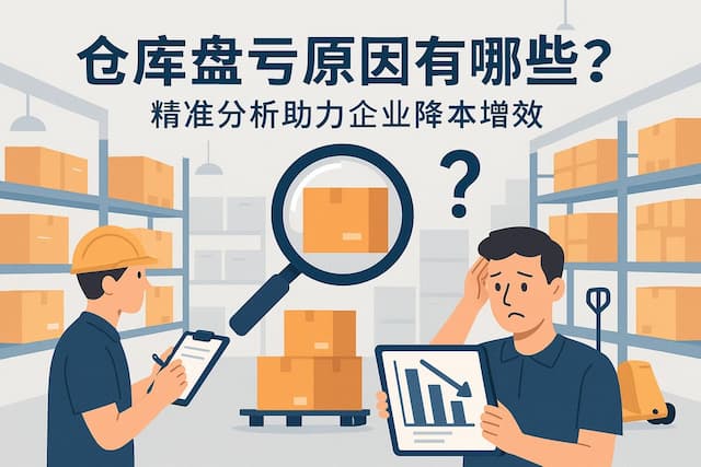 仓库盘亏原因有哪些？精准分析助力企业降本增效