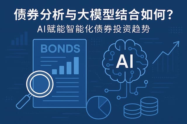 债券分析与大模型结合如何？AI赋能智能化债券投资趋势