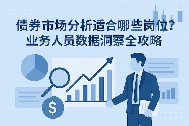 债券市场分析适合哪些岗位？业务人员数据洞察全攻略