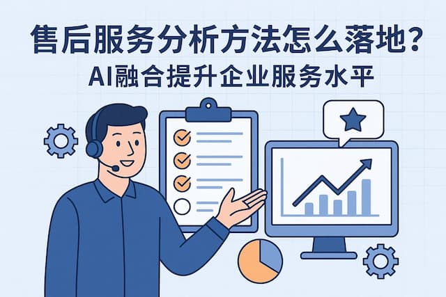 售后服务分析方法怎么落地？AI融合提升企业服务水平