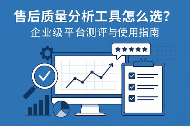 售后质量分析工具怎么选？企业级平台测评与使用指南