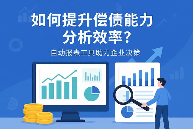 如何提升偿债能力分析效率？自动报表工具助力企业决策