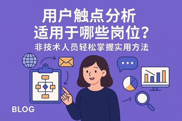 用户触点分析适用于哪些岗位？非技术人员轻松掌握实用方法