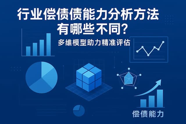 行业偿债能力分析方法有哪些不同？多维模型助力精准评估