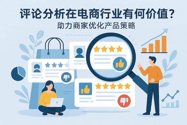 评论分析在电商行业有何价值？助力商家优化产品策略