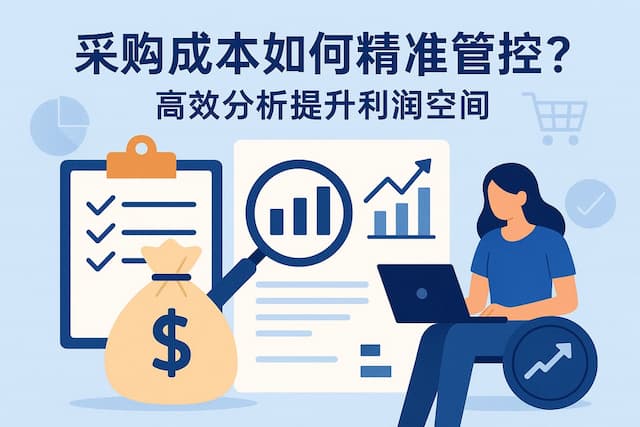 采购成本如何精准管控？高效分析提升利润空间