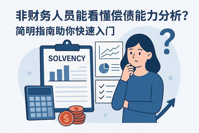 非财务人员能看懂偿债能力分析吗？简明指南助你快速入门