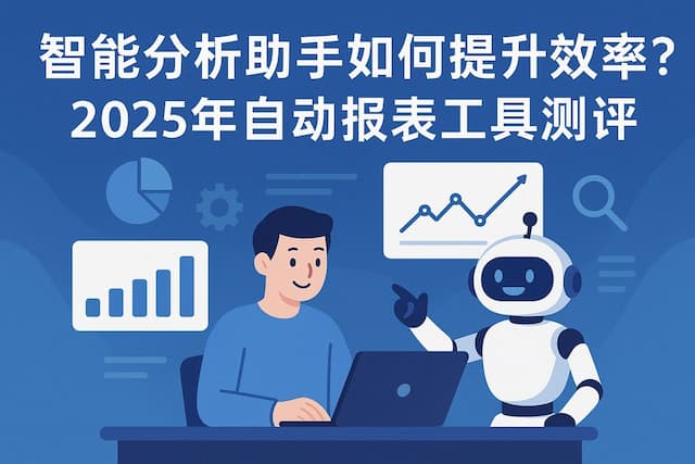 智能分析助手如何提升效率？2025年自动报表工具测评