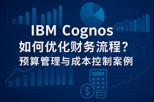 IBM Cognos如何优化财务流程？预算管理与成本控制案例