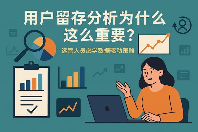 用户留存分析为什么这么重要？运营人员必学数据驱动策略