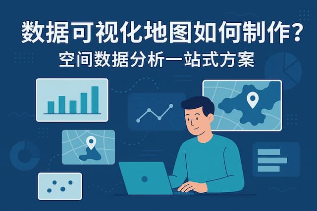 数据可视化地图如何制作？空间数据分析一站式方案