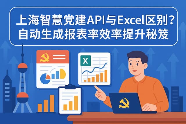 上海智慧党建API与Excel区别？自动生成报表效率提升秘笈
