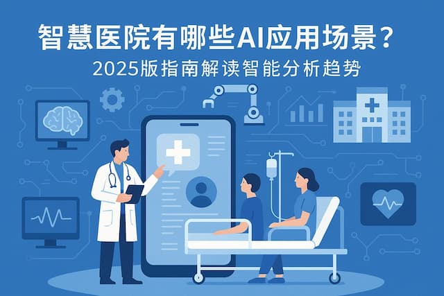 智慧医院有哪些AI应用场景？2025版指南解读智能分析趋势