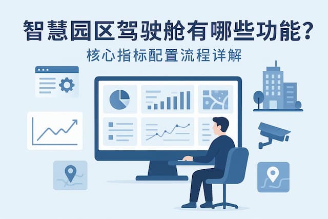 智慧园区驾驶舱有哪些功能？核心指标配置流程详解