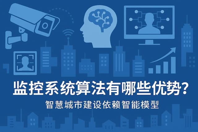 监控系统算法有哪些优势？智慧城市建设依赖智能模型