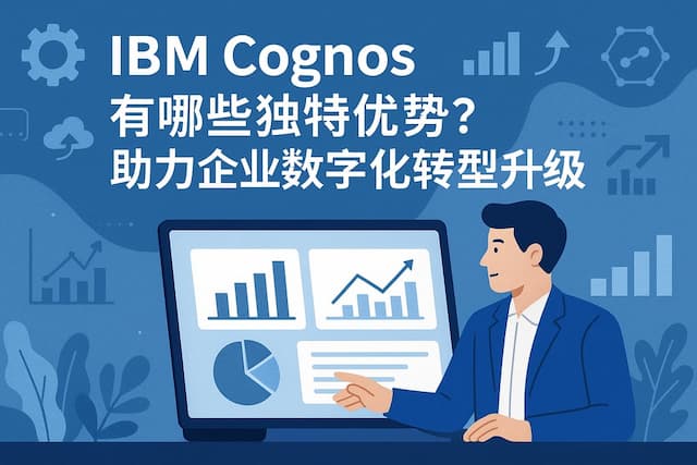 IBM Cognos有哪些独特优势？助力企业数字化转型升级
