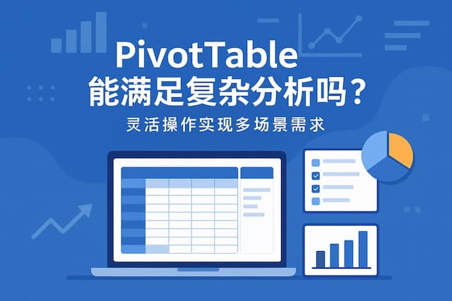 PivotTable能满足复杂分析吗？灵活操作实现多场景需求