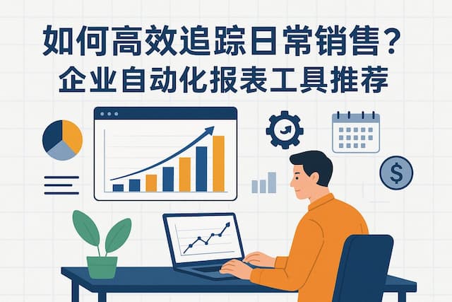 如何高效追踪dailysales？企业自动化报表工具推荐