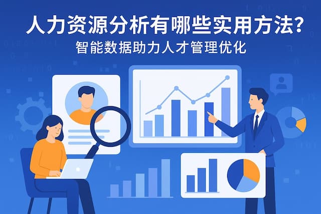 人力资源分析有哪些实用方法？智能数据助力人才管理优化