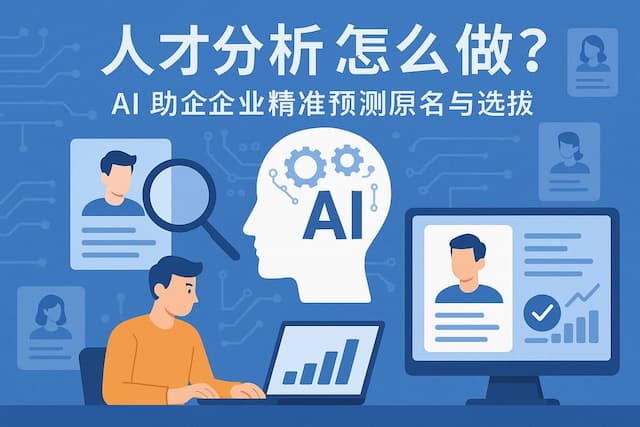 人才分析怎么做？AI辅助企业精准画像与选拔