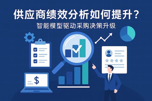 供应商绩效分析如何提升？智能模型驱动采购决策升级