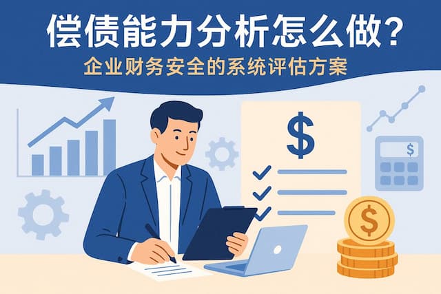偿债能力分析怎么做？企业财务安全的系统评估方案