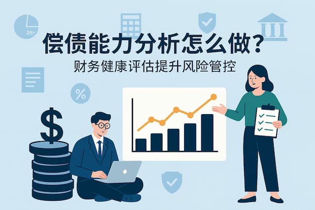 偿债能力分析怎么做？财务健康评估提升风险管控