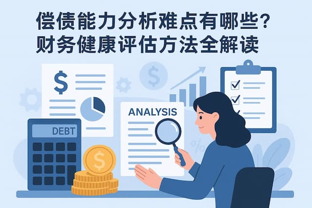偿债能力分析难点有哪些？财务健康评估方法全解读