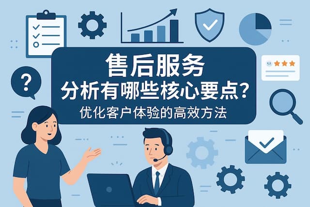 售后服务分析有哪些核心要点？优化客户体验的高效方法