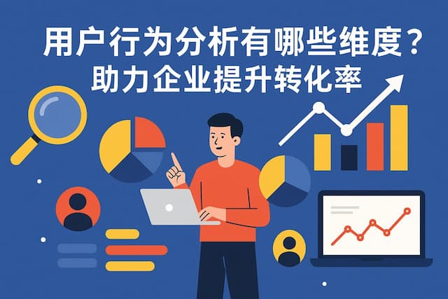 用户行为分析有哪些维度？助力企业提升转化率
