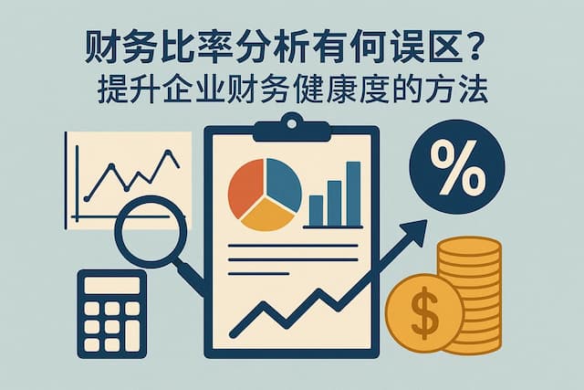 财务比率分析有哪些误区？提升企业财务健康度的方法