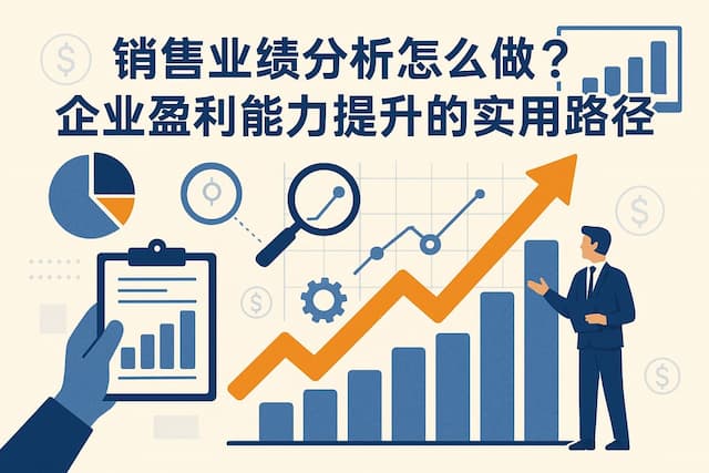 销售业绩分析怎么做？企业盈利能力提升的实用路径