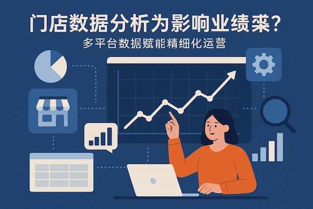 门店数据分析为何影响业绩？多平台数据赋能精细化运营