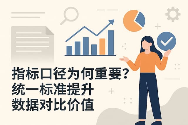 指标口径为何重要？统一标准提升数据对比价值