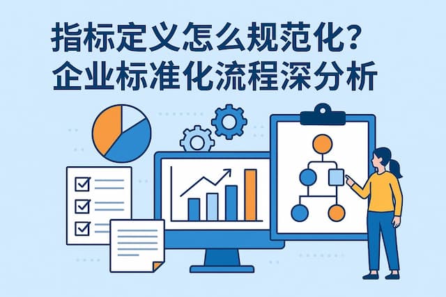 指标定义怎么规范化？企业标准化流程深入分析