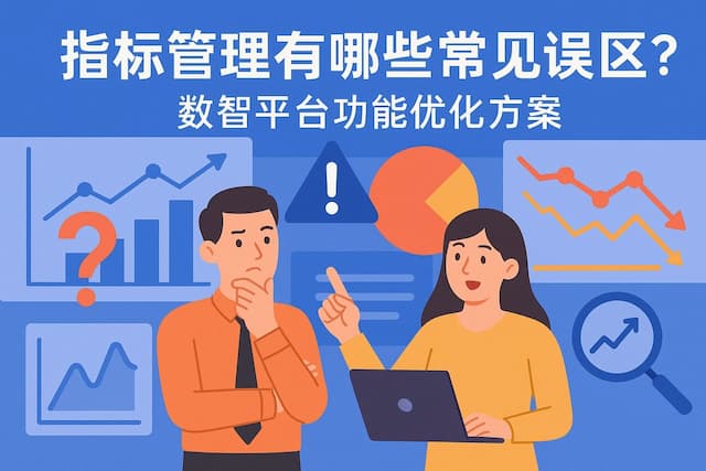 指标管理有哪些常见误区？数智平台功能优化方案