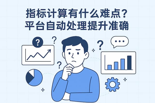 指标计算有什么难点？平台自动处理提升准确率
