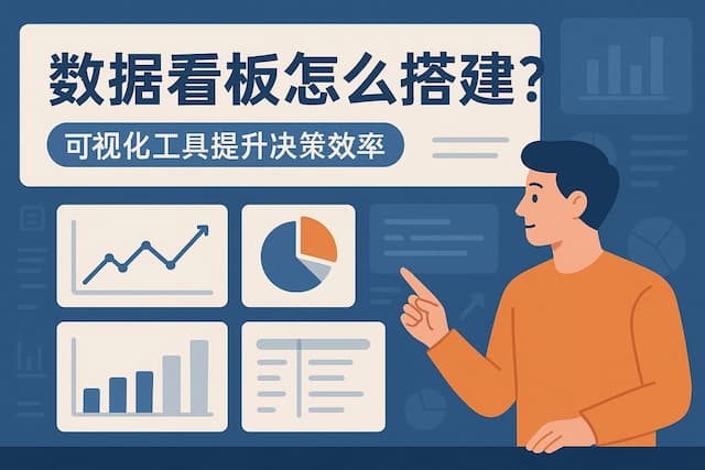 数据看板怎么搭建？可视化工具提升决策效率