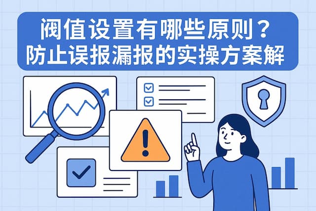 阈值设置有哪些原则？防止误报漏报的实操方案解析