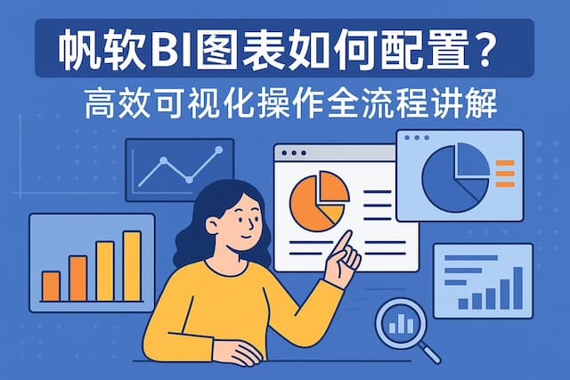 帆软BI图表如何配置？高效可视化操作全流程讲解