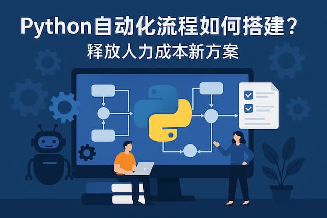 Python自动化流程如何搭建？释放人力成本新方案
