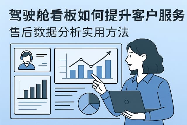 驾驶舱看板如何提升客户服务？售后数据分析实用方法