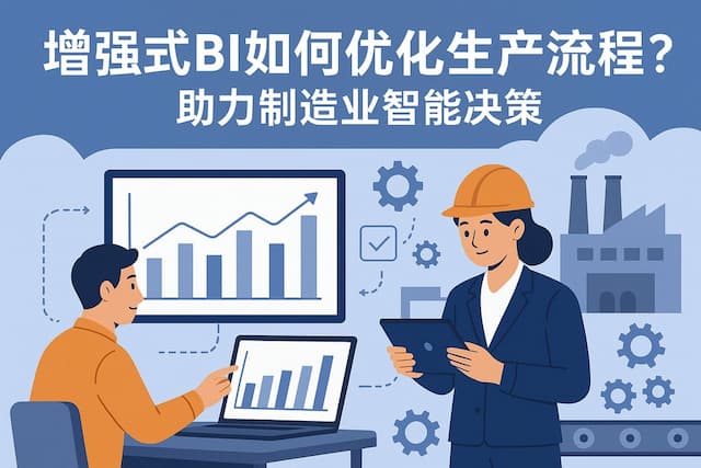 增强式BI如何优化生产流程？助力制造业智能决策