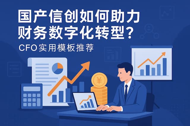 国产信创如何助力财务数字化转型？CFO实用模板推荐