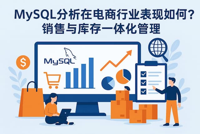 mysql分析在电商行业表现如何？销售与库存一体化管理