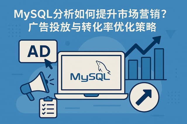 mysql分析如何提升市场营销？广告投放与转化率优化策略