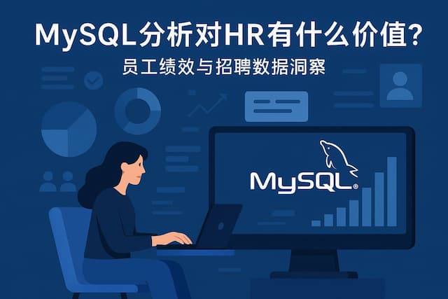 mysql分析对HR有什么价值？员工绩效与招聘数据洞察