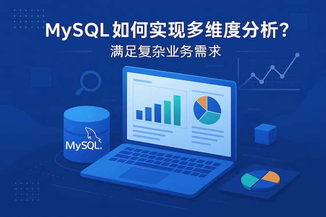 mysql如何实现多维度分析？满足复杂业务需求