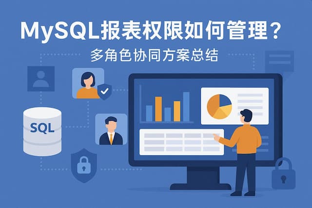 mysql报表权限如何管理？多角色协同方案总结